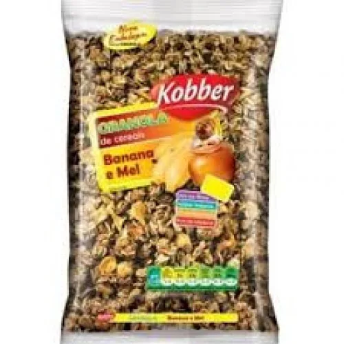 Granola Banana Kobber Pacote 250g - KOBBER