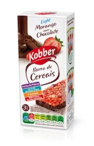 Cereal Barra Kobber C/3 60g Mor/cranberry/choc - KOBBER