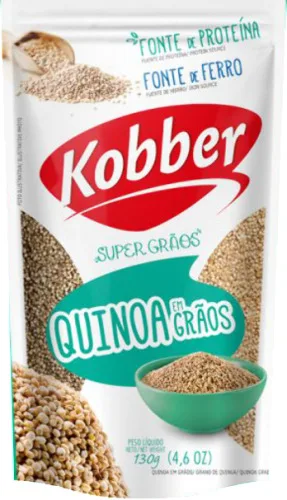 Semente De Quinoa Kobber 120g - KOBBER