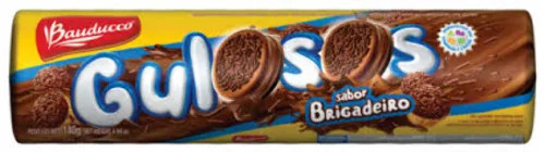 Biscoito. Recheado. Gulosos Brigadeiro - BAUDUCCO