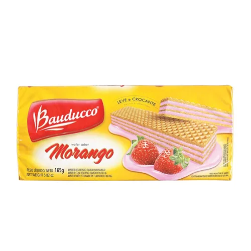 Waffer Morango Gratis 40 Grs - BAUDUCCO