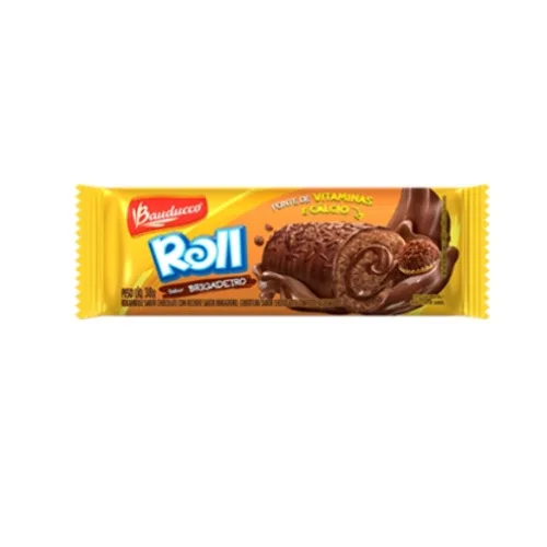 Bolinho Bauducco Roll Cake Brigadeiro - BAUDUCCO