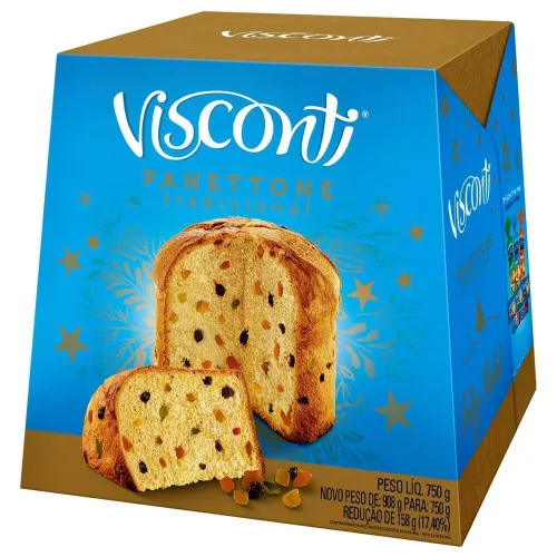 PANETTONE VISCONTI 750G - VISCONTI