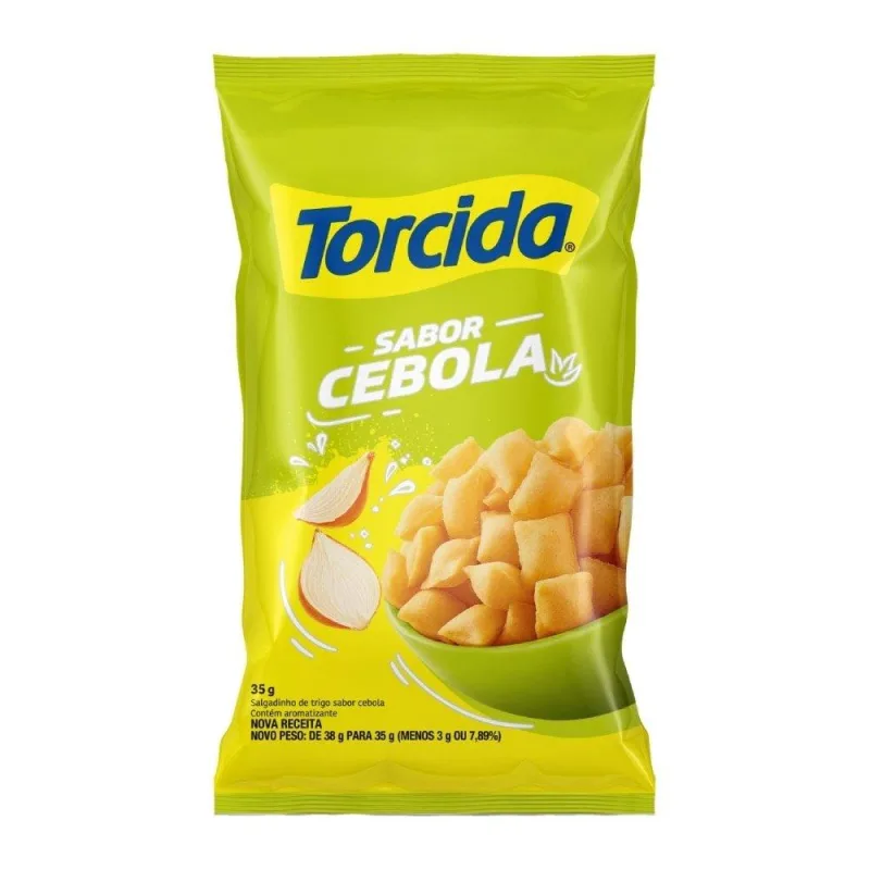Salgadinho Torcida Cebola 35g - Torcida