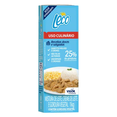 Creme Culinário Leco 1kg - LECO