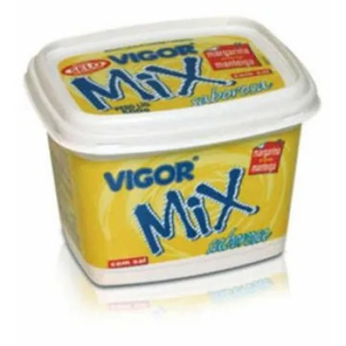 Manteiga E Margarina Com Sal Vigor Mix Pote 500g - VIGOR