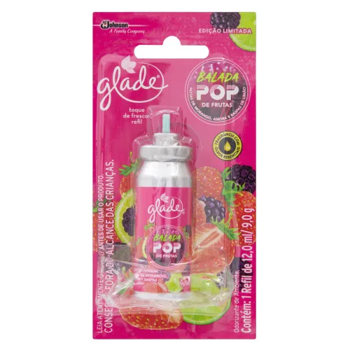 Odoriz. Glade T F Refil 12ml Balada Pop Un - GLADE