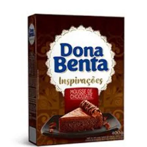 Mistura Para Bolo Mousse De Chocolate Dona Benta Inspirações Caixa 400g - DONA BENTA