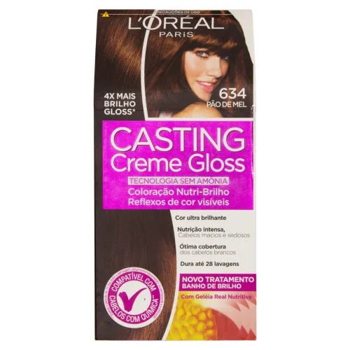 Tintura Semi Permanente Casting 6.34 Mel Tabaco Unit - CASTING