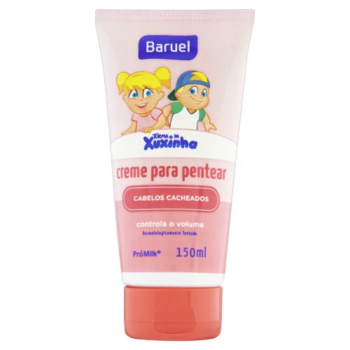 Creme Para Pentear Infantil Turma Da Xuxinha Baruel Bisnaga 150ml - TURMA DA XUXINHA BARUEL