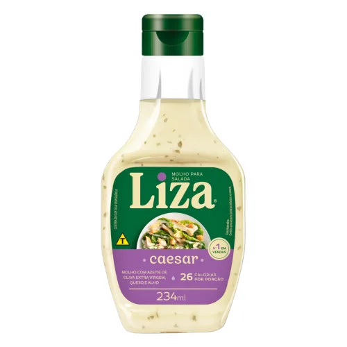 Molho Para Salada Caesar Liza Squeeze 234ml - SQUEEZE