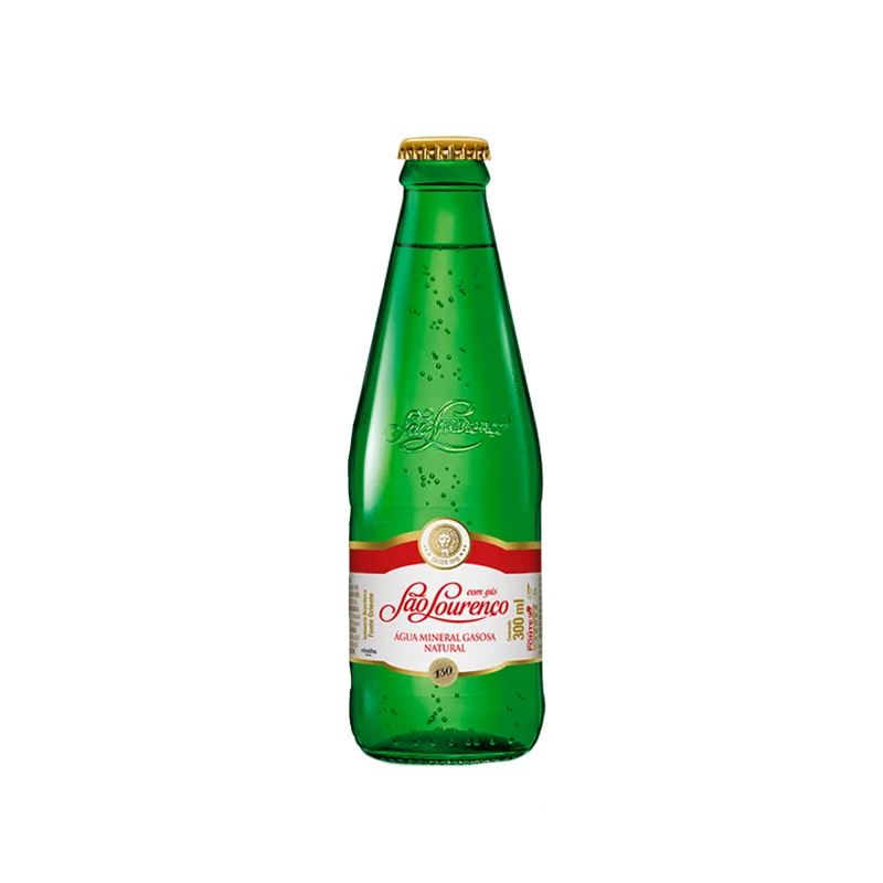 Agua Sao Lourenço Com Gás Vidro 12x300ml - Não Informado