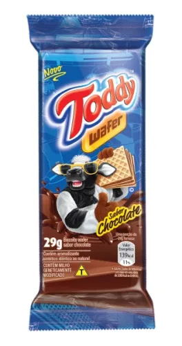 Bisc Toddy Mini Waffer 29g Choc - MABEL
