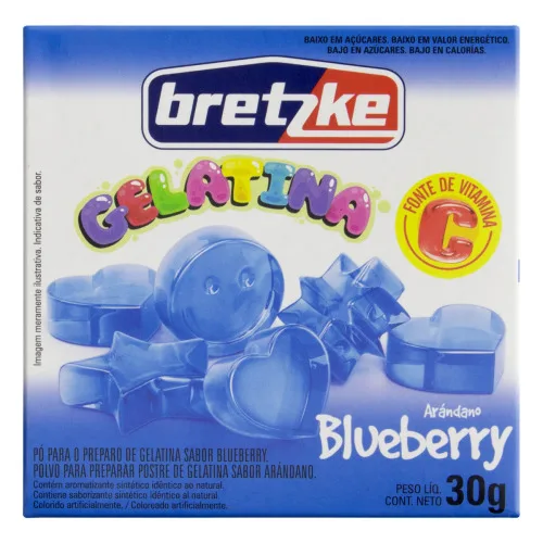 Po Gelat Bretzke Blue Berry - BERRY