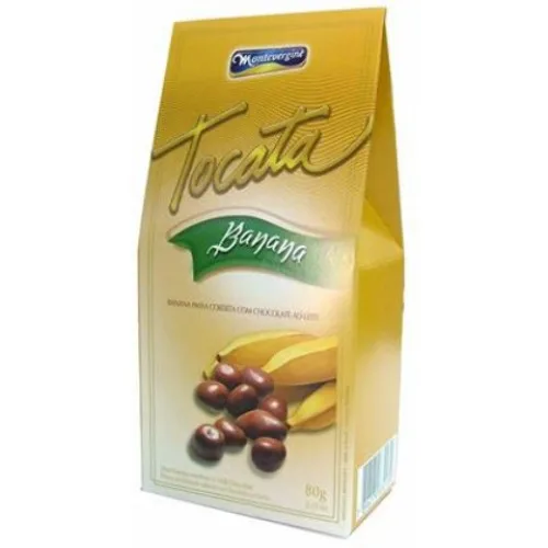 Banana Passa Cob C/chocolate Rs - MONTEVERGINE