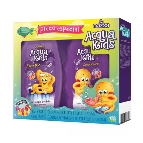 Kit Sh Co Acqua Kids 250ml Tutti Fr - ACQUA KIDS