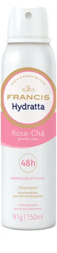 Desodorante Aerosol Francis Hydratta 165ml Feminino Rosa Unit - FRANCIS HYDRATTA