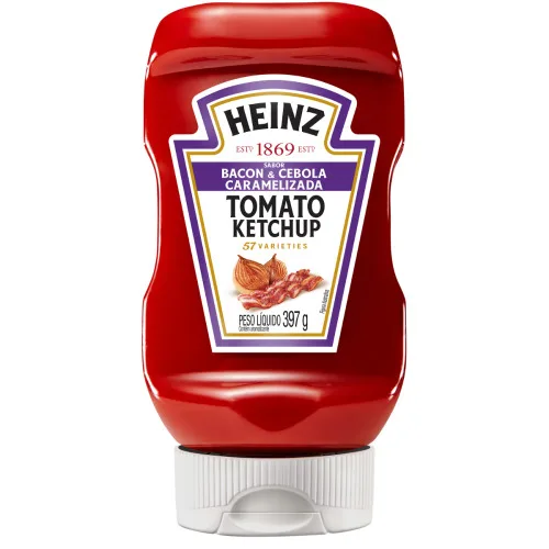 Ketchup Heinz 397g Bacon/cebola Caramelizada - HEINZ