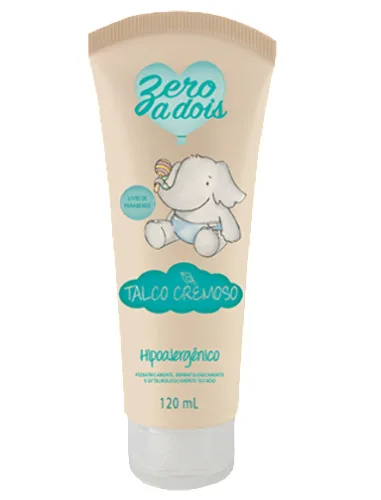 Talco Cremoso 0a2 120ml - CREMOSO