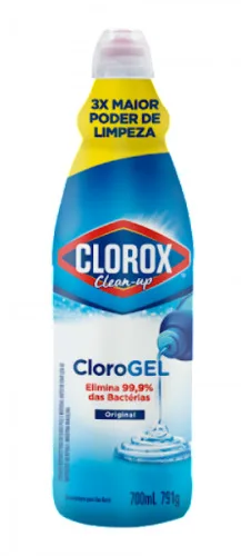 DESINFETANTE CLOROX CLEAN UP GEL 700ML ORIGINAL - CLEAN
