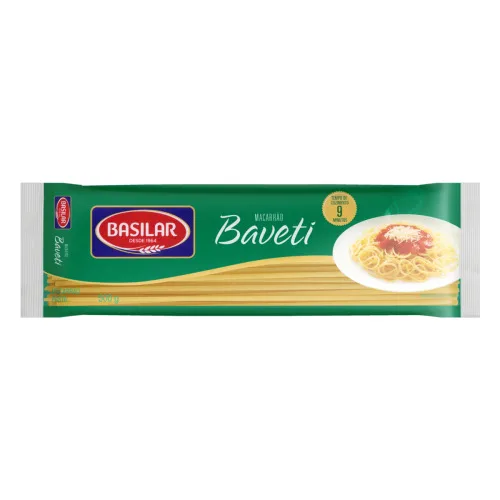 Macarrão Basilar Baveti - BASILAR