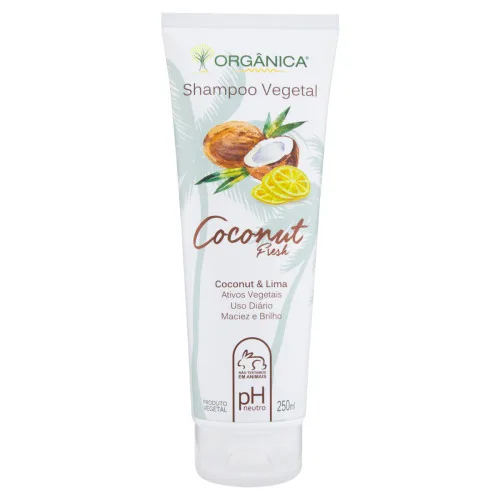 Sh Veg Organica Coconut Lima 250ml - ORGANICA