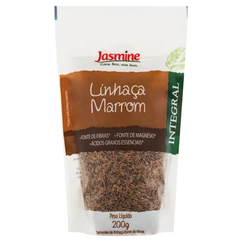 Linhaça Marrom Integral Jasmine 200g - JASMINE