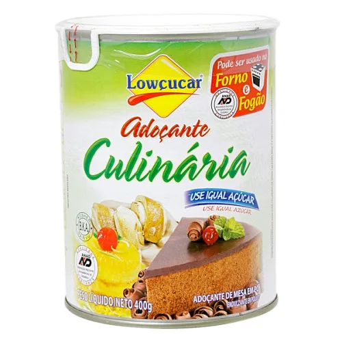 Lowçucar Culinário Em Pó Sacarina - LOWCUCAR