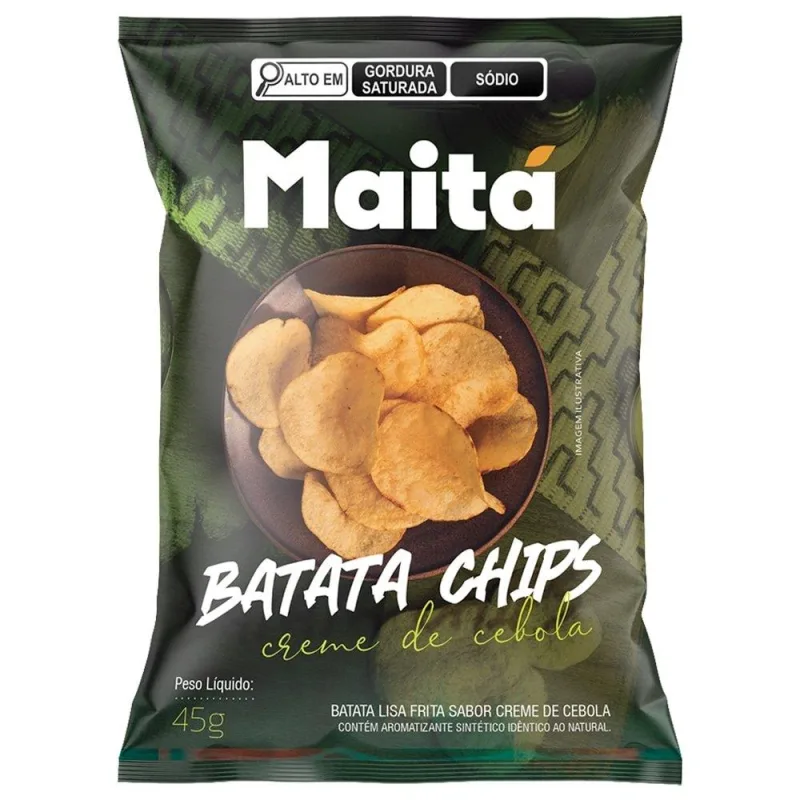 BATATA CHI.MAITA CREM.C.20X45G - Não Informado