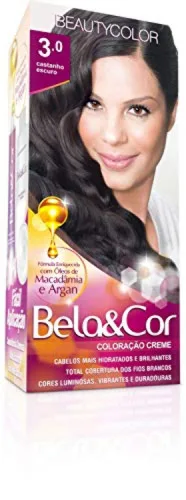 Tint Bela Cor Mini 3.0 Castanho Escuro - BELA&COR