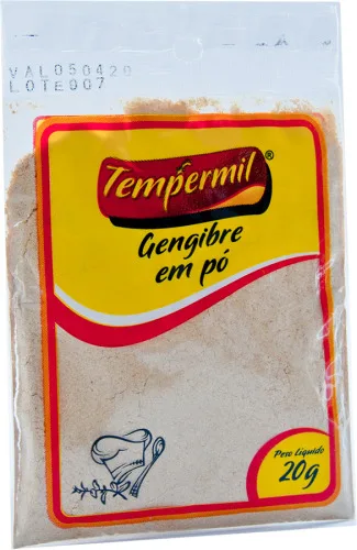 Gengibre Desidratado Em Po Tempermil 20g