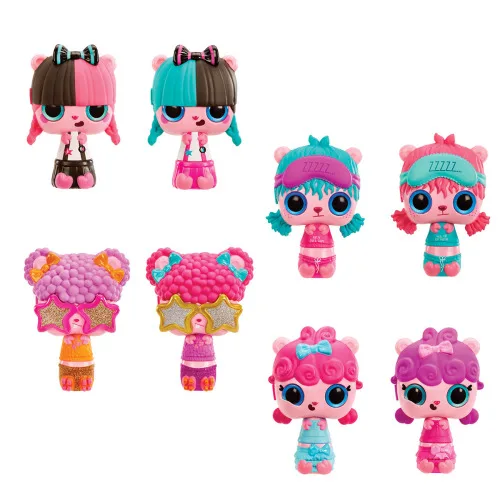 KIT COM BONECA ESCOVA POP POP HAIR SUR CANDIDE - CANDIDE