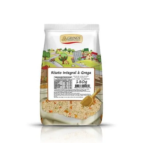 Risoto A Grega Grings 180g - GRINGS