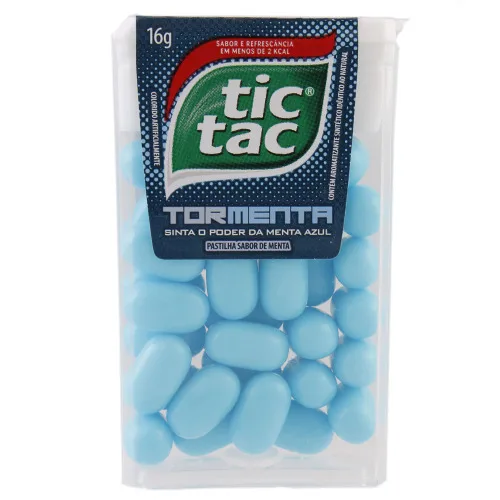 Pastilha Menta Tormenta Tic Tac Caixa 16g - TIC TAC