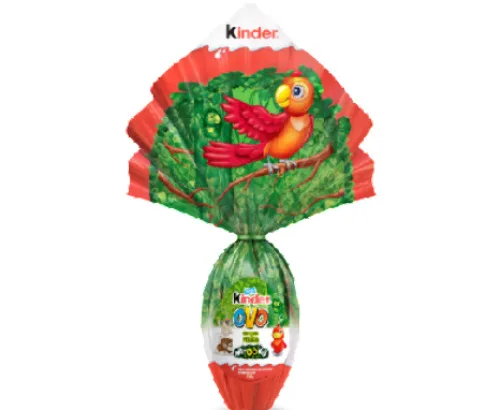 Ovo De Páscoa Ao Leite Natoons Kinder 150g Vem Com Linda Pelúcia - PELÚCIA