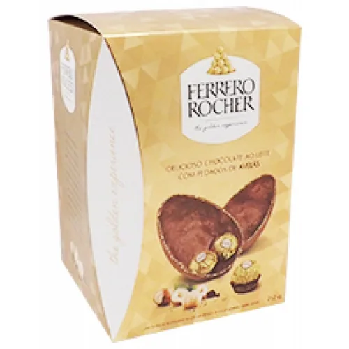 Ovo De Páscoa Ao Leite Ferrero Rocher Caixa 212,5g - FERRERO ROCHER