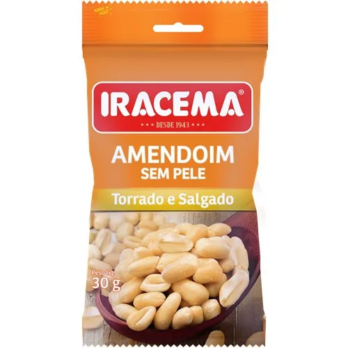Amendoim Iracema 30g Torrado/salg - AMENDOIM