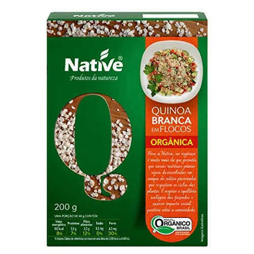 Quinoa Em Flocos Orgânica Native Caixa 200g - NATIVE
