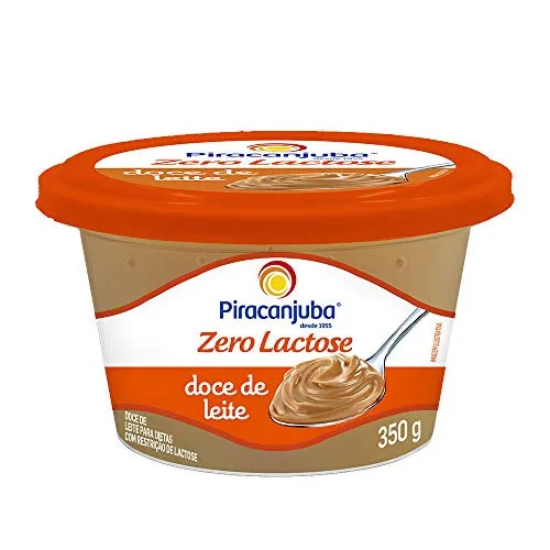 Doce De Leite Zero Lactose Piracanjuba Pote 350g - PIRACANJUBA