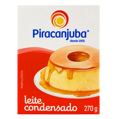 Leite Condensado Piracanjuba Caixa 270g - PIRACANJUBA