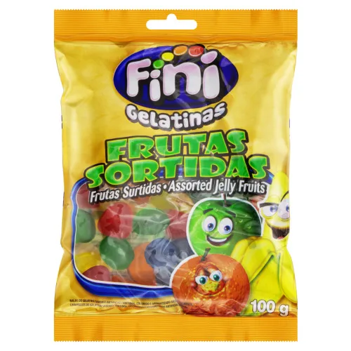 Bala De Gelatina Fini Frutas Sortidas - FINI