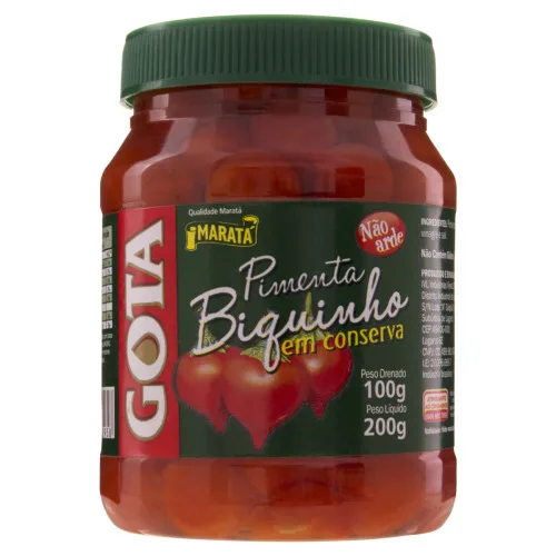 Pimenta Biquinho Marata Em Conserva - MARATA