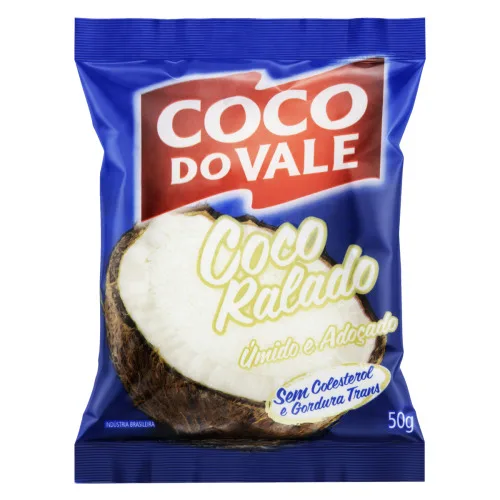 Coco Ralado Umido E Adocado 48/rs - COCO DO VALE