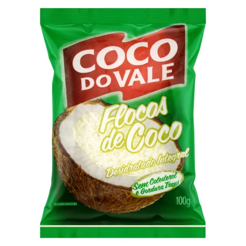 Coco Ralado Integral Em Flocos 24/rs - INTEGRAL