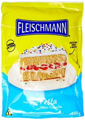 Bolo Fleischmann Baunilha - AB BRASIL
