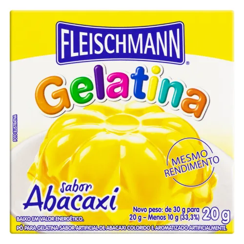 Gelatina Fleischmann Abacaxi - FLEISCHMANN