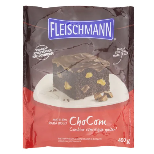 Mist Bolo Fleischmann 450g Chocom - FLEISCHMANN