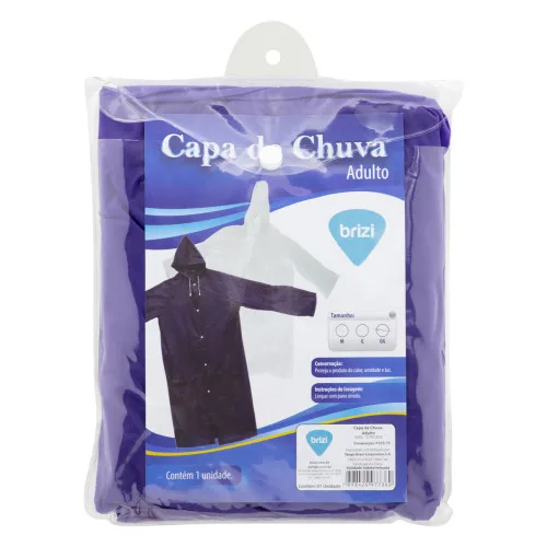 Capa De Chuva Brizi Adulto - CHUVA