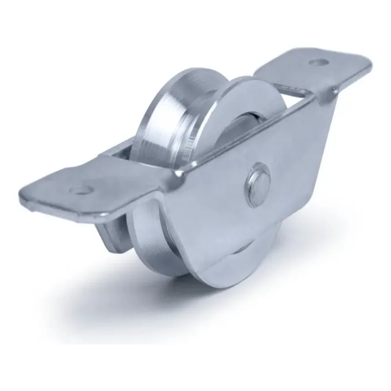 Roldana Aço Canal U 5/8" com Caixa Aberta Zincada De Toni Roldana Aço 2.1/2" Canal U 5/8" com Caixa Aberta Zincada