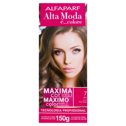 Tint A Moda N 7 Mel Louro Natural - ALTA MODA